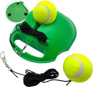 🎾 taktzeit tennis trainer: improve your game with the self training rebound baseboard and 2 string balls logo