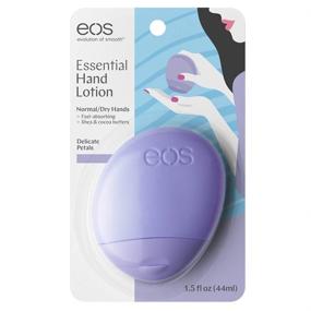 img 3 attached to eos Essential Hand Lotion - Delicate Petals: Long-Lasting 24 Hour Moisture, 1.5 oz.