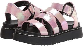 img 1 attached to 👟 Steve Madden Unisex Kid's Jcanddy Fisherman Sandal