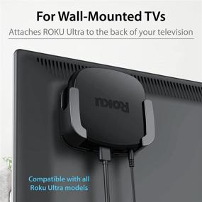 img 3 attached to TotalMount Rack for Roku Ultra (Compatible with All Roku Ultra Models, including 2020 Edition)