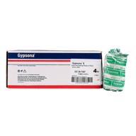 🏥 bsn medical gypsona s bandages and splints - extra fast setting, 4" x 5 yd. size (pack of 12) - buy now! логотип