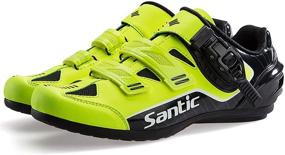 img 3 attached to 👟 Santic Unlocked Men's Lock-Free Cycling Sneakers - Optimized Shoes