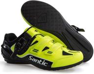 👟 santic unlocked men's lock-free cycling sneakers - optimized shoes logo