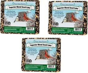 img 1 attached to 3-Pack of Pine Tree Farms Superior Blend Seed Cake - 2 Pounds Each