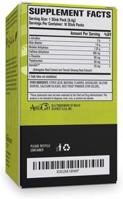 img 2 attached to 💥 NITROSURGE Pre Workout Supplement - Energy Booster, Enhanced Strength, Increased Focus, &amp; Intense Muscle Pumps - Nitric Oxide Booster &amp; Powerful Preworkout Energy Powder - 10 Stick Packs, Cherry Limeade