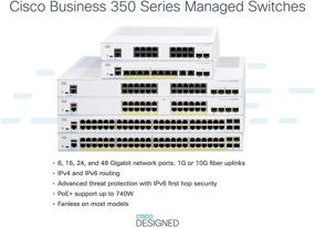 img 2 attached to CISCO DESIGNED Business CBS350 24FP 4X Защита
