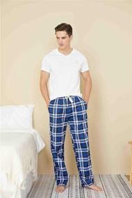 img 2 attached to HiddenValor Cotton Lounge Pajama Pockets Men's Clothing