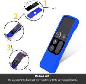 img 1 attached to Protective Case Compatible With Apple TV Siri Remote 4K (5Th) / 4Th Generation