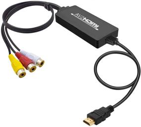img 4 attached to 🔌 Tackston RCA to HDMI Converter: Enhance Gaming & Viewing Experience on Modern TVs - Wii, NES, N64, PS2, Xbox 360, Sega Genesis, VHS, DVD Players