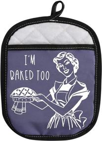 img 4 attached to Novelty Baking Resistant Potholder Pocket