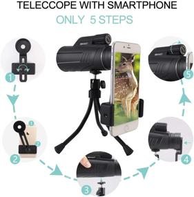 img 1 attached to Monocular Telescope Smartphone Waterproof Eco Friendly Camera & Photo