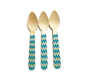 img 1 attached to Perfect Stix Chevron Spoon Blue Food Service Equipment & Supplies