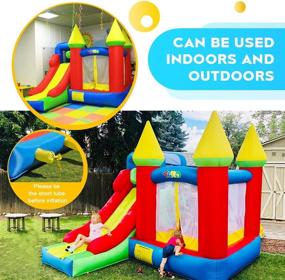 img 1 attached to 🏰 Inflatable Castle for Indoor Bouncing - YARD Bounce