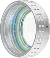 📸 ulanzi wl-1 zv1 18mm wide angle/10x macro 2-in-1 lens for sony zv1 (white) - enhance your photography with this wide angle lens" logo