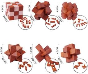 img 2 attached to Engaging Teaser Puzzle: 🧩 Interlocking Children's Puzzles for Skill Development