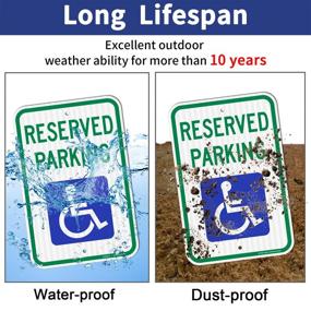 img 1 attached to Premium Reserved Wheelchair: Reflective, Resistant, and Waterproof