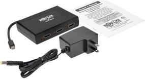 img 1 attached to 🔌Tripp Lite Мини DisplayPort к HDMI мульти-транспортный хаб - MDP 1.2, MDP к HDMI, UHD 4Kx2K (B155-003-HD-V2)