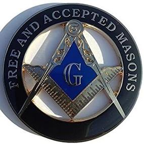 img 4 attached to Masonic Freemasonry Masons Heavy Emblem