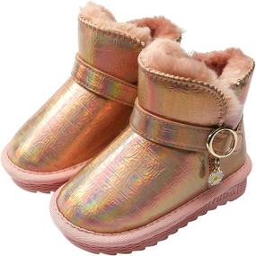 img 4 attached to 👞 Apawwa Boys' Waterproof Stylish Walking Boots - Size Boys' Shoes