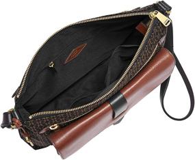 img 3 attached to 👜 Fossil Jacquard Women's Crossbody Handbag - Handbags & Wallets for Crossbody Bags