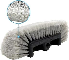 img 1 attached to 🚗 CARCAREZ 12" Car Wash Brush with Soft Bristle - Ultimate Cleaning Tool for Auto RV Truck Boat Camper Exterior