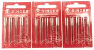 🧵 singer sewing machine needles 2020 red band size 11/80 (30 count) - premium quality needles for efficient sewing logo