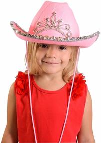 img 3 attached to 🤠 Funny Party Hats - Kids Cowboy Hat - Cowboy Costume Accessories