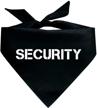 security printed dog bandana assorted logo