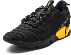 img 4 attached to 👟 ERKE Men's Lightweight Sneakers: Breathable Athletic Shoes for Running