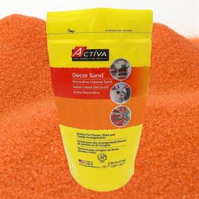 img 1 attached to Vibrant 5lb Orange Scenic Sand: Perfect for Scrapbooking & Stamping - ACTIVA