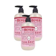 🧼 pack of 3 - mrs. meyer's peppermint liquid hand soap, 12.5 oz logo