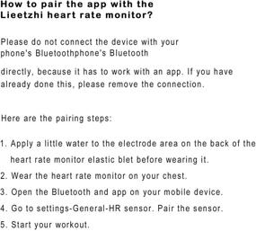 img 1 attached to 🩸 HiFiT Heart Rate Monitor Chest Strap: Waterproof BT 5.0, ANT+ HR Sensor Belt