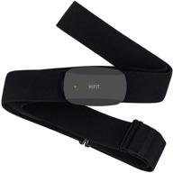 🩸 hifit heart rate monitor chest strap: waterproof bt 5.0, ant+ hr sensor belt logo