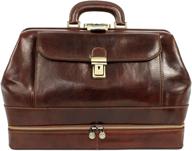 🩺 time resistance leather doctor bag: vintage style medical bag & briefcase logo