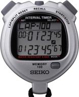 ⌚ seiko 100 lap dual timer: enhance your timekeeping and track your performance efficiently логотип