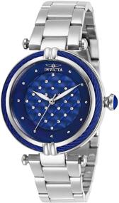 img 1 attached to 🌟 Стильные и элегантные женские наручные часы Invicta Stainless Silver Quartz для женщин.