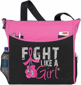 img 4 attached to 🥊 Dakota Women's Handbags & Wallets: Empower Your Style with Fight Like Girl Boxing Totes