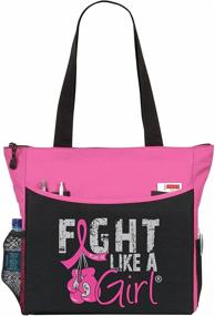 img 2 attached to 🥊 Dakota Women's Handbags & Wallets: Empower Your Style with Fight Like Girl Boxing Totes