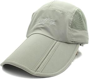 img 2 attached to 🧢 LLmoway Kids Sun Protection Hat - Lightweight Mesh Flap Cap with Quick-Dry & Detachable Feature