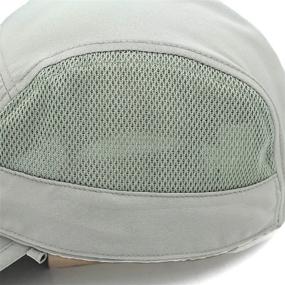 img 1 attached to 🧢 LLmoway Kids Sun Protection Hat - Lightweight Mesh Flap Cap with Quick-Dry & Detachable Feature