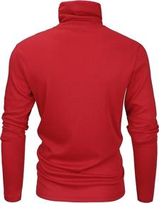 img 3 attached to Derminpro Turtleneck Sweatshirt Thermal T Shirt