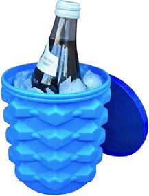 img 2 attached to 🧊 The Ultimate Ice Cube Maker: Silicone Bucket with Lid for Small Nugget Ice Chips – Perfect for Soft Drinks, Cocktails, and More!