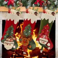 aitey christmas stockings character decorations logo