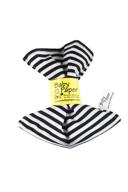 👶 baby paper original crinkle sensory toy for newborns and infants - black and white stripes, non-toxic, washable - perfect for baby showers logo