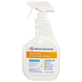 img 2 attached to 💪 Powerful and Versatile: 32 Oz Clorox Broad Spectrum Quaternary Disinfectant Cleaner Spray