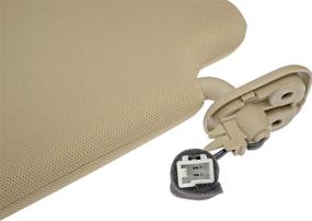 img 2 attached to 🌞 Dorman 74210 Hyundai Beige Sun Visor Assembly for Passenger Side, Ideal for Select Models