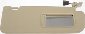 img 3 attached to 🌞 Dorman 74210 Hyundai Beige Sun Visor Assembly for Passenger Side, Ideal for Select Models