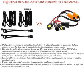 img 1 attached to Alla Lighting Decoders Headlights Resistor