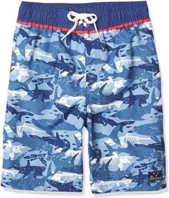 img 3 attached to Big Chill Little Printed Trunks Boys' Clothing and Swim