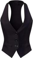 waistcoat racerback steampunk jacquard lovely，l） women's clothing for coats, jackets & vests logo